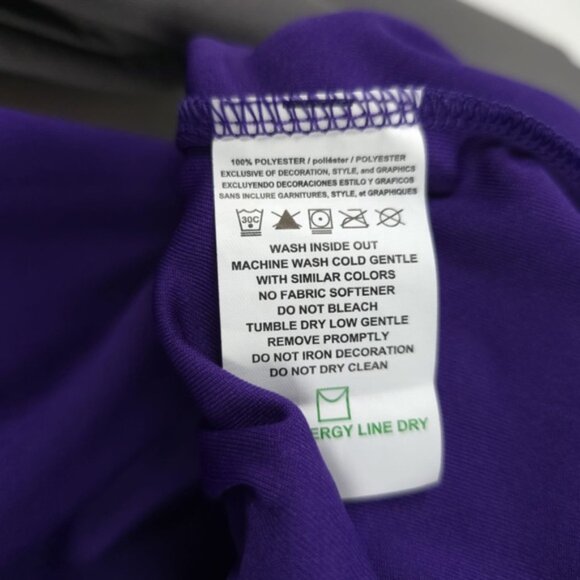 NFL TEAM APPAREL WOMENS VIKINGS TX3 COOL W443 Intensity 1/4‎ Zip Pullover LG - Picture 9 of 11